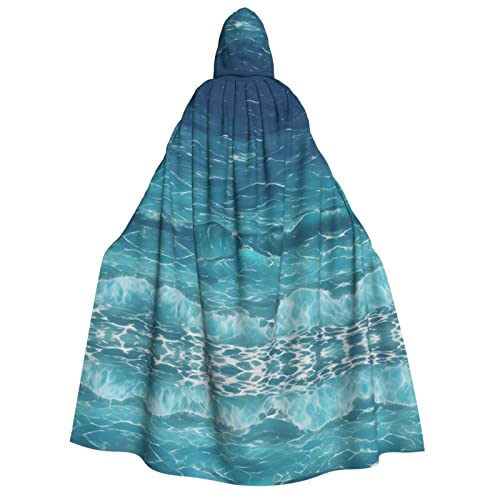 SamLng The Deep Blue Sea Kapuzenumhang – Erwachsenenkostüm für Damen und Herren, Rollenspiel-Kostüm – perfekt für Halloween, Ostern, Karneval und Partys SamLng The Deep Blue Sea Kapuzenumhang – Erwachsenenkostüm für Damen und Herren, Rollenspiel-Kostüm – perfekt für Halloween, Ostern, Karneval und Partys von SamLng