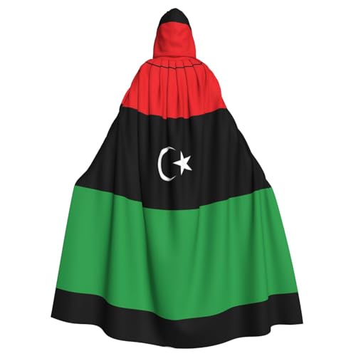 SamLng Umhang mit Kapuze Libysche Flagge – Rollenspiel Kostüm für Erwachsene Cosplay – perfekt für Weihnachten, Zauberer, Magier Motto-Partys SamLng Umhang mit Kapuze Libysche Flagge – Rollenspiel Kostüm für Erwachsene Cosplay – perfekt für Weihnachten, Zauberer, Magier Motto-Partys von SamLng