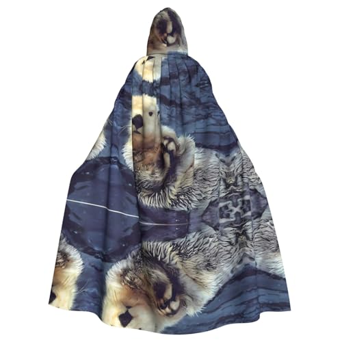 SamLng Weißer Otter Kapuzenumhang für Erwachsene - Bequemer und langlebiger Kapuzenumhang für Halloween, Ostern, Karneval, Weihnachten SamLng Weißer Otter Kapuzenumhang für Erwachsene - Bequemer und langlebiger Kapuzenumhang für Halloween, Ostern, Karneval, Weihnachten von SamLng