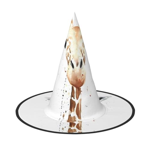 SamLng clever Giraffe Erwachsene Halloween Kostüm Hut - Hexenhut Party Zubehör - Faltbar für Weihnachten, Ostern & Halloween SamLng clever Giraffe Erwachsene Halloween Kostüm Hut - Hexenhut Party Zubehör - Faltbar für Weihnachten, Ostern & Halloween von SamLng