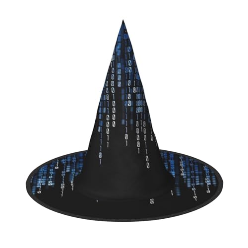 SamLng the Blue Binary Erwachsene Halloween Kostüm Hut - Hexenhut Partyzubehör - Faltbar für Weihnachten, Ostern & Halloween SamLng the Blue Binary Erwachsene Halloween Kostüm Hut - Hexenhut Partyzubehör - Faltbar für Weihnachten, Ostern & Halloween von SamLng