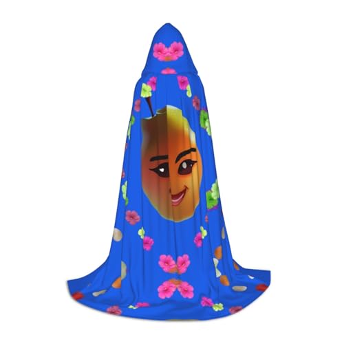 Smiley Yellow Pear Hooded Cloak - Rollenspiel Kostüm für Teenager geeignet für Cosplay, Weihnachten, Halloween, Ostern, Karneval Smiley Yellow Pear Hooded Cloak - Rollenspiel Kostüm für Teenager geeignet für Cosplay, Weihnachten, Halloween, Ostern, Karneval von SamLng