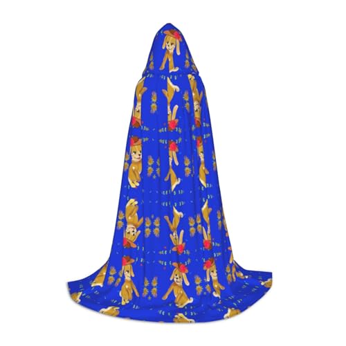 Tanzender Cartoon-Hunde-Kapuzenumhang – perfekt für Weihnachten, Halloween, Ostern, Karnevalsparty und Cosplay-Bühnenkostüme Tanzender Cartoon-Hunde-Kapuzenumhang – perfekt für Weihnachten, Halloween, Ostern, Karnevalsparty und Cosplay-Bühnenkostüme von SamLng