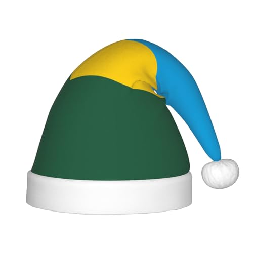 Weihnachtsmütze mit Flagge Ruandas – klassische Weihnachtsmann- und Neujahrsparty-Kopfbedeckung – perfekt für Feiertage, Halloween Weihnachtsmütze mit Flagge Ruandas – klassische Weihnachtsmann- und Neujahrsparty-Kopfbedeckung – perfekt für Feiertage, Halloween von SamLng