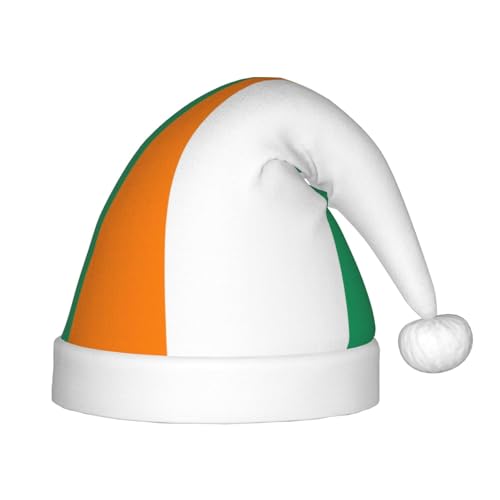 Weihnachtsmütze mit Flagge der Elfenbeinküste, klassische Weihnachtsmann- und Neujahrsparty-Kopfbedeckung, perfekt für Feiertage, Halloween Weihnachtsmütze mit Flagge der Elfenbeinküste, klassische Weihnachtsmann- und Neujahrsparty-Kopfbedeckung, perfekt für Feiertage, Halloween von SamLng