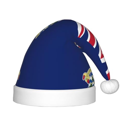 Weihnachtsmütze mit Flagge der Kaimaninseln – klassische Weihnachtsmann- und Neujahrsparty-Kopfbedeckung – perfekt für Feiertage, Halloween Weihnachtsmütze mit Flagge der Kaimaninseln – klassische Weihnachtsmann- und Neujahrsparty-Kopfbedeckung – perfekt für Feiertage, Halloween von SamLng