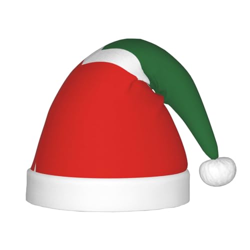 Weihnachtsmütze mit Flagge der Tschetschenischen Republik, klassische Weihnachtsmann- und Neujahrsparty-Kopfbedeckung, perfekt für Feiertage, Halloween Weihnachtsmütze mit Flagge der Tschetschenischen Republik, klassische Weihnachtsmann- und Neujahrsparty-Kopfbedeckung, perfekt für Feiertage, Halloween von SamLng