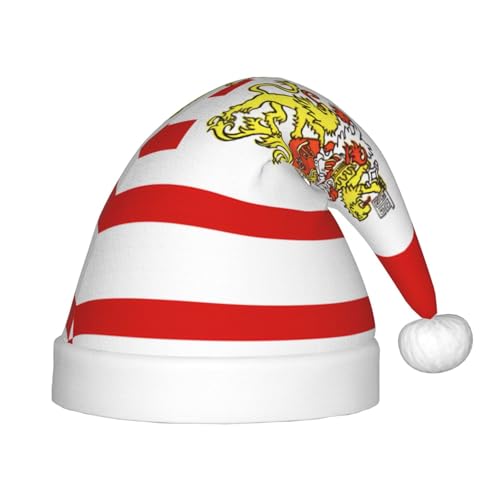 Weihnachtsmütze mit Flagge des Senats von Bremen – klassische Weihnachtsmann- und Neujahrsparty-Kopfbedeckung – perfekt für Feiertage, Halloween Weihnachtsmütze mit Flagge des Senats von Bremen – klassische Weihnachtsmann- und Neujahrsparty-Kopfbedeckung – perfekt für Feiertage, Halloween von SamLng