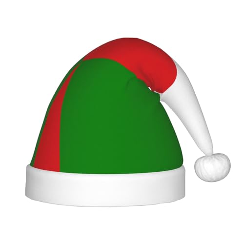 Weihnachtsmütze mit Flagge von Oman, klassische Weihnachtsmann- und Neujahrsparty-Kopfbedeckung, perfekt für Feiertage, Halloween Weihnachtsmütze mit Flagge von Oman, klassische Weihnachtsmann- und Neujahrsparty-Kopfbedeckung, perfekt für Feiertage, Halloween von SamLng