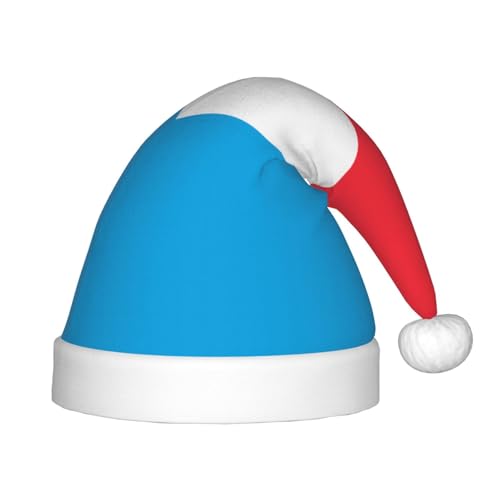 Weihnachtsmütze mit Luxemburger Flagge, klassische Weihnachtsmann- und Neujahrsparty-Kopfbedeckung, perfekt für Feiertage, Halloween Weihnachtsmütze mit Luxemburger Flagge, klassische Weihnachtsmann- und Neujahrsparty-Kopfbedeckung, perfekt für Feiertage, Halloween von SamLng