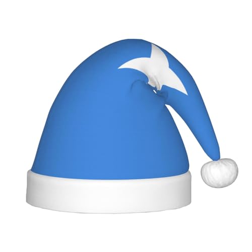 Weihnachtsmütze mit Somali-Flagge, klassische Weihnachtsmann- und Neujahrsparty-Kopfbedeckung, perfekt für Feiertage, Halloween Weihnachtsmütze mit Somali-Flagge, klassische Weihnachtsmann- und Neujahrsparty-Kopfbedeckung, perfekt für Feiertage, Halloween von SamLng