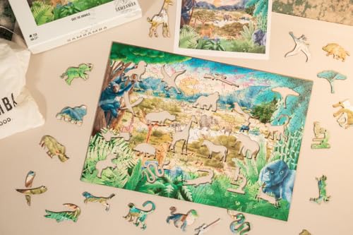 Save The Animals - Holzpuzzle von Sambamba