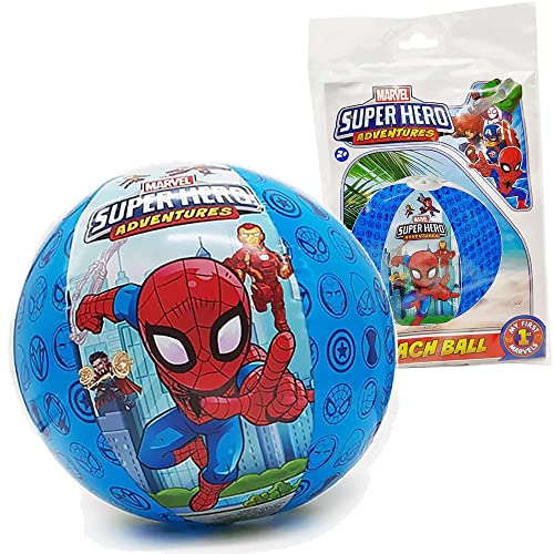Sambro Aufblasbarer Strandball Marvel Heroes 50 cm von Sambro