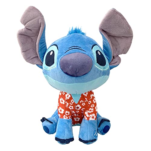 Sambro Stitch mit Hawaiihemd Bighead Palz Plüschtier mit Sound 30cm von Sambro