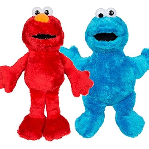 Offizielle Sesame Street Große Elmo und Krümel Monster Soft Plüschtiere 38cm Offizielle Sesame Street Große Elmo und Krümel Monster Soft Plüschtiere 38cm von HiCollections