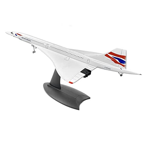 SameeHome 1/200 Superschall-Passagierflugzeug British Vias Luftfahrt für Sammlerstück, statisches Display von SameeHome