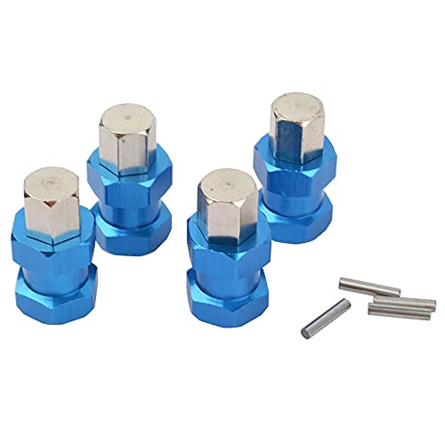 SameeHome 4 StüCke Aluminium RC Auto 12 Mm Sechskant Rad Naben Antrieb Adapter VerläNgerung Kombinierer Koppler für 1/10 RC Crawler Axial SCX10 D90, Blau 15 Mm SameeHome 4 StüCke Aluminium RC Auto 12 Mm Sechskant Rad Naben Antrieb Adapter VerläNgerung Kombinierer Koppler für 1/10 RC Crawler Axial SCX10 D90, Blau 15 Mm von SameeHome