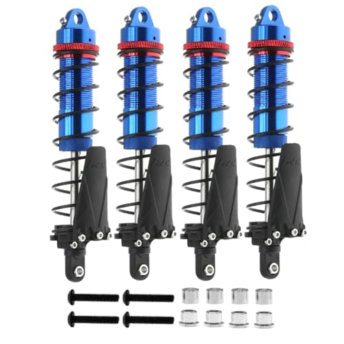 SameeHome Shock-Absorber-Öldämpfer Stoßdämpfer RC-Upgrade-Teile Metall 110mm für 1/10 RC Crawler Auto Axial SCX10 AXI03007 RBX10 D90 TRX4, Blau von SameeHome