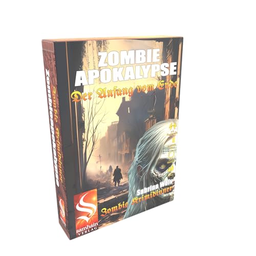 Samhain Verlag ZOMBIEDINNER - Zombieapokalypse - Der Anfang vom Ende ab 16 Jahren für 5-8 Personen - Krimidinner von Samhain Verlag
