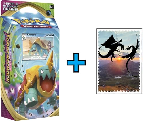 Kamalm Rare Holo Kampfdeck Pokemon Sammelkarten Deutsch + Sammlerzentrale Sleeve in Standardgröße von Sammlerzentrale