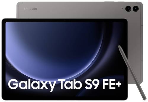 Samsung Galaxy Tab S9 FE+ WiFi 128GB Grau Android-Tablet 31.5cm (12.4 Zoll) 2.4GHz, 2GHz Exynos Andr von Samsung