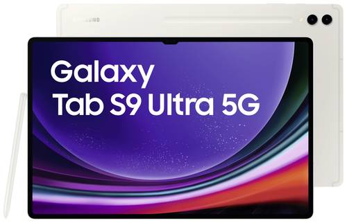 Samsung Galaxy Tab S9 Ultra LTE/4G, 5G, WiFi 1TB Beige Android-Tablet 37.1cm (14.6 Zoll) 2.0GHz, 2.8 von Samsung