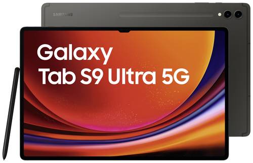 Samsung Galaxy Tab S9 Ultra LTE/4G, 5G, WiFi 512GB Graphit Android-Tablet 37.1cm (14.6 Zoll) 2.0GHz, von Samsung