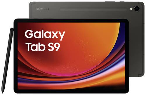 Samsung Galaxy Tab S9 WiFi 128GB Graphit Android-Tablet 27.9cm (11 Zoll) 2.0GHz, 2.8GHz, 3.36GHz Qua von Samsung