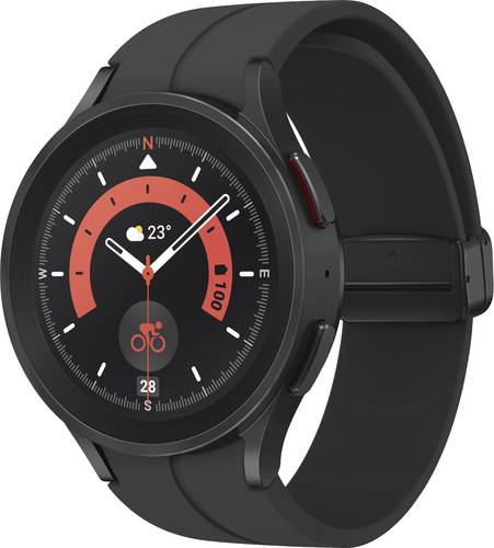 Samsung Galaxy Watch5 Pro Smartwatch 45mm Uni Schwarz, Titanium von Samsung
