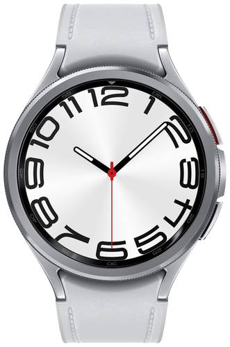 Samsung Galaxy Watch6 Classic (Bluetooth) Smartwatch 47mm M/L Silber von Samsung