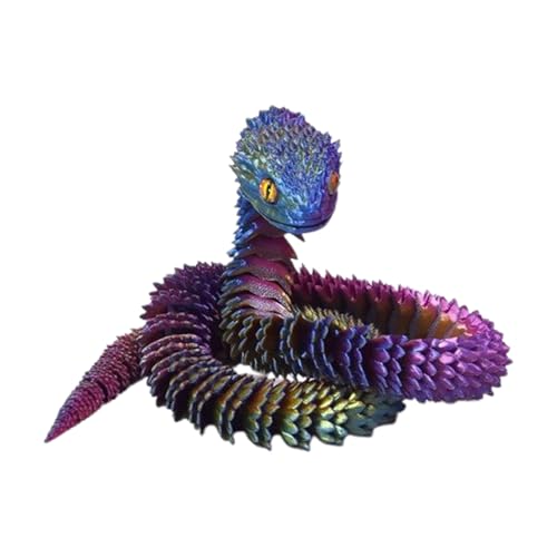 Gelenkige Schlangen-Fidget-Figur – bewegliche Tierfiguren, Schlange für Erwachsene, Frauen, Männer, Kinder, Jugendliche Gelenkige Schlangen-Fidget-Figur – bewegliche Tierfiguren, Schlange für Erwachsene, Frauen, Männer, Kinder, Jugendliche von Samuliy