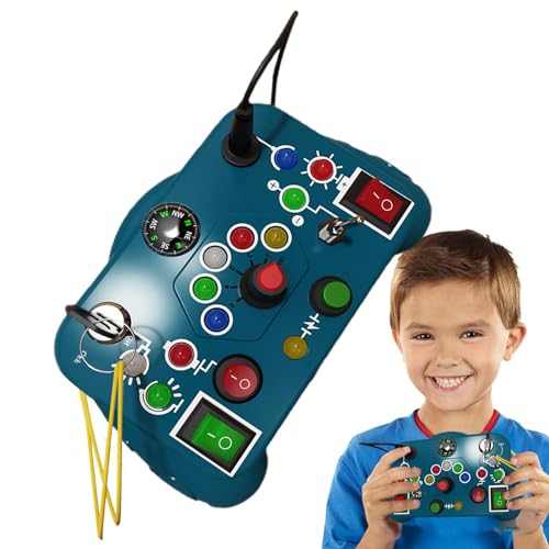 Samuliy LED-Brett, Kleinkind-Sensortafel,Kleinkind Sensorisches Brettspielzeug | Vorschulspielzeug zur Schulung der Sinneswahrnehmung für Flugzeuge, Klassenzimmer und Spielplätze von Samuliy