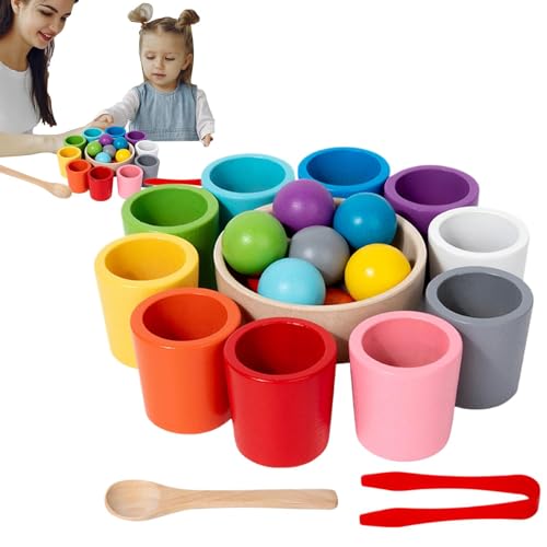 Samuliy Sortierbecher,passende Sortierbecher, Pädagogische Farbsortierbecher für Kleinkinder, Lernaktivitäten im Vorschulalter, Frühlernspielzeug für Kleinkinder, Zähl- und Sortierspiele Samuliy Sortierbecher,passende Sortierbecher, Pädagogische Farbsortierbecher für Kleinkinder, Lernaktivitäten im Vorschulalter, Frühlernspielzeug für Kleinkinder, Zähl- und Sortierspiele von Samuliy