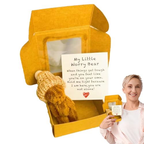Winzige Bären, Bär Plüschtier Im Karton, Handgefertigtes Spielzeug mit inspirierender Karte für Kinder Baby Mutter Valentinstag Taufe Schulabschluss Weihnachten Winzige Bären, Bär Plüschtier Im Karton, Handgefertigtes Spielzeug mit inspirierender Karte für Kinder Baby Mutter Valentinstag Taufe Schulabschluss Weihnachten von Samuliy