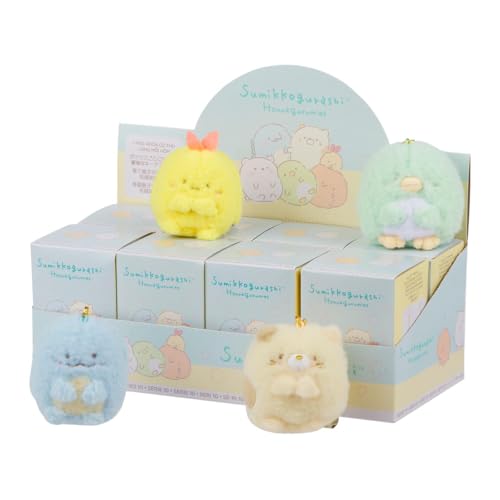San-X Original Sumikkogurashi Honyagurumi Serie Blind Box - 8 Stück von San-X