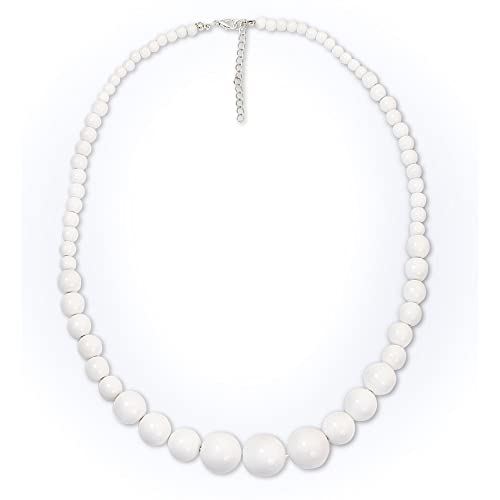 W WIDMANN MILANO Party Fashion - Halskette, 70er Jahre, Perlen, Halsband, Schmuck, Disco Fever, Mottoparty, Karneval von W WIDMANN MILANO Party Fashion