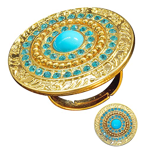 W WIDMANN MILANO Party Fashion 7521H - Ring Cleopatra, Schmuck, Antik, Ägypterin, Karneval, Mottoparty von W WIDMANN MILANO Party Fashion