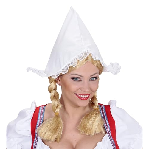 Widmann - Hut Holländerin, weiß, Haube, niederländische Tracht, Kopfschmuck, Holland, Fasching, Karneval von WIDMANN