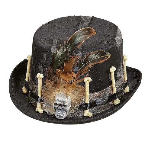 W WIDMANN MILANO Party Fashion 76164 - Voodoo Zylinder, Hut, Kopfbedeckung, Accessoire, Mottoparty, Karneval W WIDMANN MILANO Party Fashion 76164 - Voodoo Zylinder, Hut, Kopfbedeckung, Accessoire, Mottoparty, Karneval von W WIDMANN MILANO Party Fashion