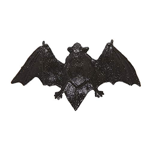 W WIDMANN MILANO Party Fashion 8700B - Haarspange Glitter Fledermaus, Schwarz, Haarclip, Haarschmuck, Mottoparty, Halloween, Karneval von W WIDMANN MILANO Party Fashion