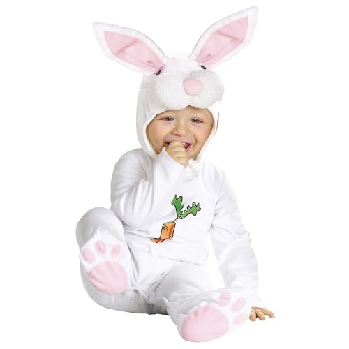 BABY BUNNY COSTUME (1-2yrs/90cm) (jumpsuit headpiece) von WIDMANN