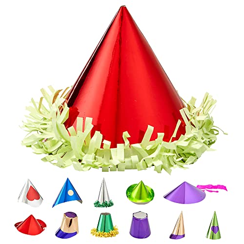 Widmann 1566E - Mini Hütchen Set, Partyhut, Hut, Kopfschmuck, Accessoire, Karneval, Mottoparty von WIDMANN