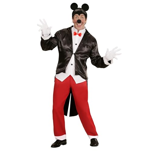 Widmann - Kostüm Mister Mouse, Frack mit Weste und Fliege, Hose, Ohren, Karneval, Mottoparty von WIDMANN