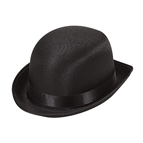 W WIDMANN MILANO Party Fashion 2486E - Melone, Schwarz, Bowler, Hut, Kopfschmuck, Accessoire, Mottoparty, Karneval W WIDMANN MILANO Party Fashion 2486E - Melone, Schwarz, Bowler, Hut, Kopfschmuck, Accessoire, Mottoparty, Karneval von W WIDMANN MILANO Party Fashion