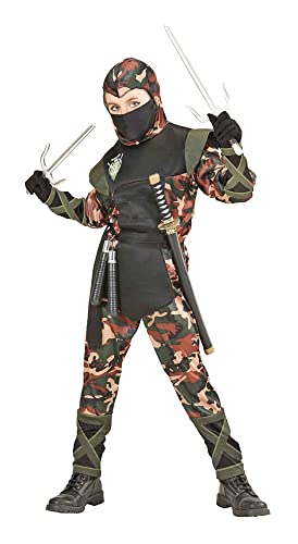 W WIDMANN MILANO Party Fashion - Kinderkostüm Ninja Soldat, japanischer Krieger, Karneval W WIDMANN MILANO Party Fashion - Kinderkostüm Ninja Soldat, japanischer Krieger, Karneval von W WIDMANN MILANO Party Fashion