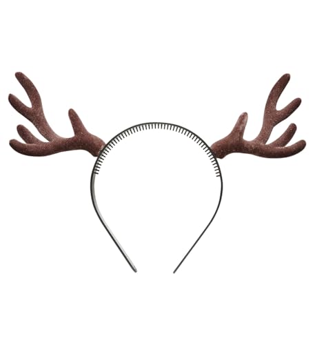W WIDMANN MILANO Party Fashion 9538D - Beflocktes Rentiergeweih, Accessoire, Haarschmuck, Kopfschmuck, Weihnachten, Karneval, Fasching, Mottoparty W WIDMANN MILANO Party Fashion 9538D - Beflocktes Rentiergeweih, Accessoire, Haarschmuck, Kopfschmuck, Weihnachten, Karneval, Fasching, Mottoparty von W WIDMANN MILANO Party Fashion