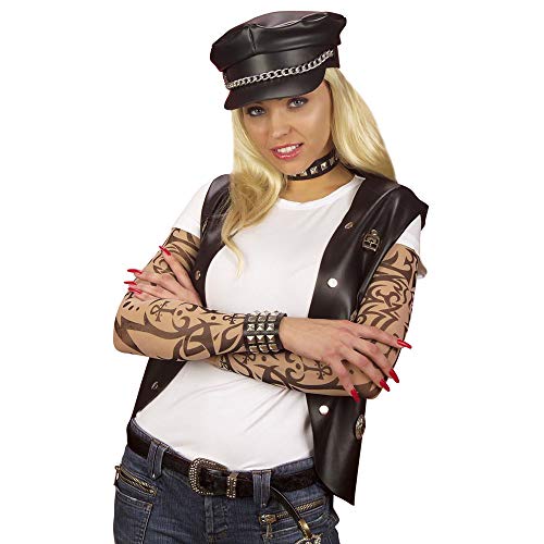 Widmann 7106S - Tattoo Ärmel, 3-fach sortiert, Biker, Kostüm, Accessoire, Mottoparty, Karneval Widmann 7106S - Tattoo Ärmel, 3-fach sortiert, Biker, Kostüm, Accessoire, Mottoparty, Karneval von Widmann