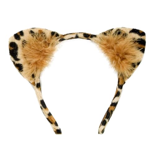 W WIDMANN MILANO Party Fashion 2323L - Haarreif Leopardenohren, Accessoire, Haarschmuck, Kopfschmuck, Karneval, Fasching, Mottoparty von W WIDMANN MILANO Party Fashion