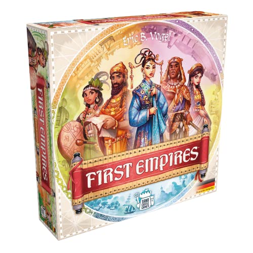 Sand Castle Games, First Empires, Kennerspiel, Brettspiel, 2-5 Spieler, Ab 12+ Jahren, 30-60 Minuten, Deutsch von Sand Castle Games