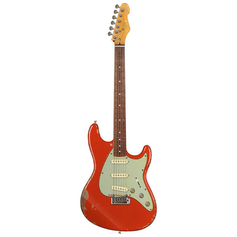 Sandberg California ST II Fiesta Red HCA E-Gitarre von Sandberg